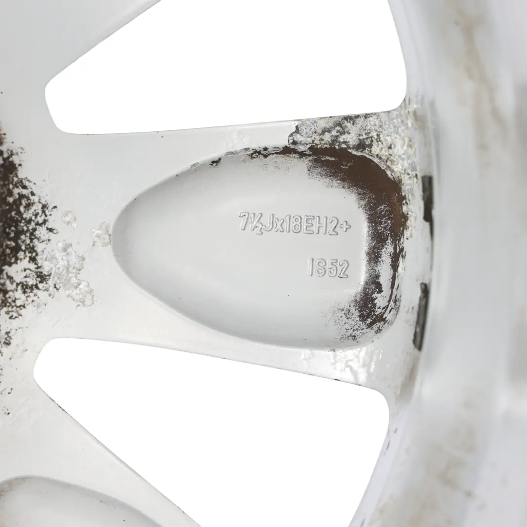 Mini Cooper R60 R61Llanta de Aluminio de plata 18" ET: 52 7,5J Turbo Fan 126 - SKU 9803724-2 - Número de pieza 9803724