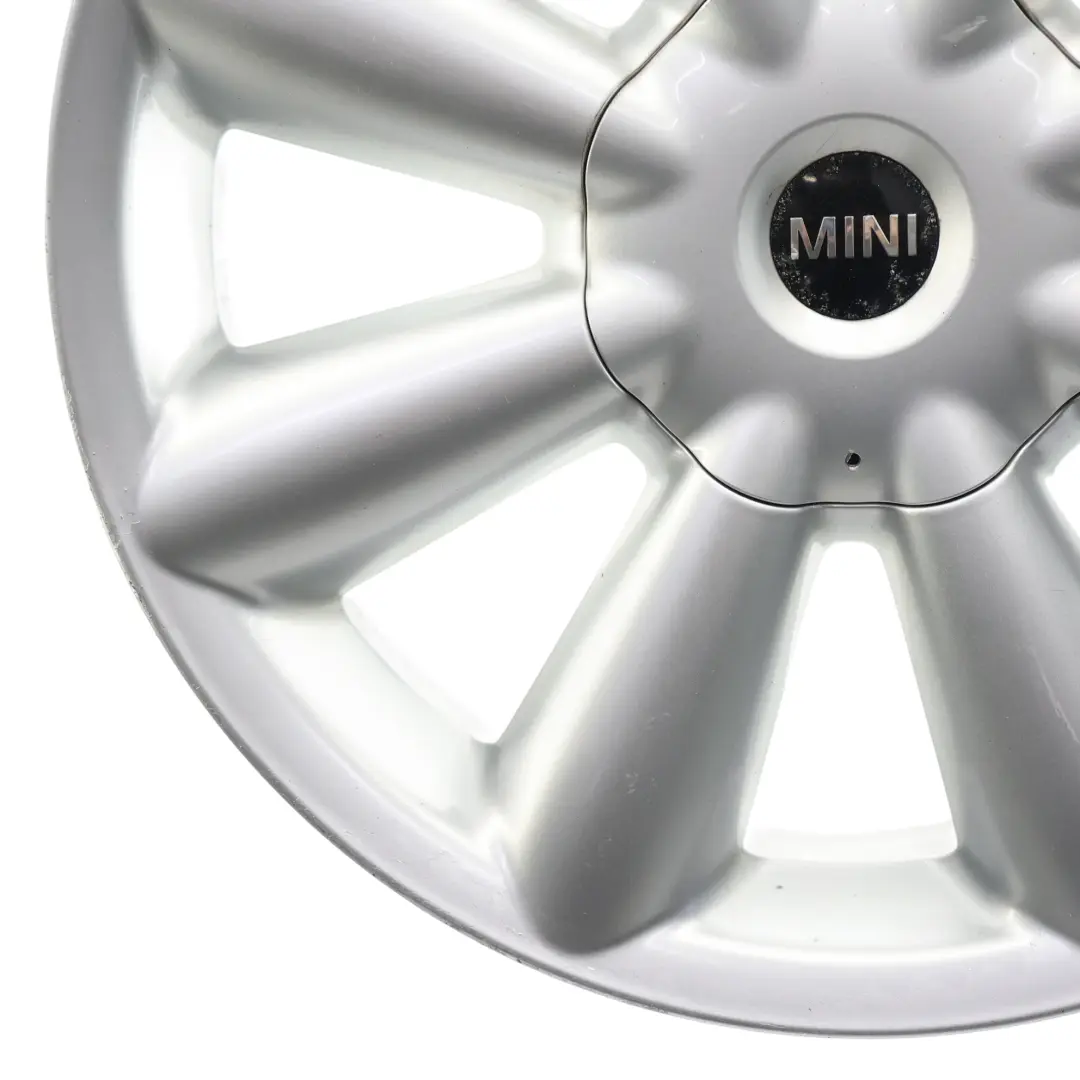 Mini Cooper R60 R61 Argent Jante Alliage 18" ET:52 7,5J Turbo Fan 126 - SKU 9803724-2 - Numéro de pièce 9803724