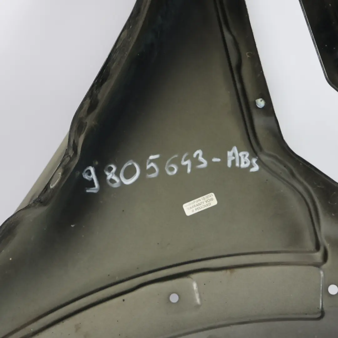 Side Panel Wing Front Left N/S Absolute Black Metallic - B11 to Mini R60 R61 with Part number 9805643 Mini R60 R61 Side Panel Wing Front Left N/S Absolute Black Metallic - B11 - SKU 9805643-ABS - Part number 9805643