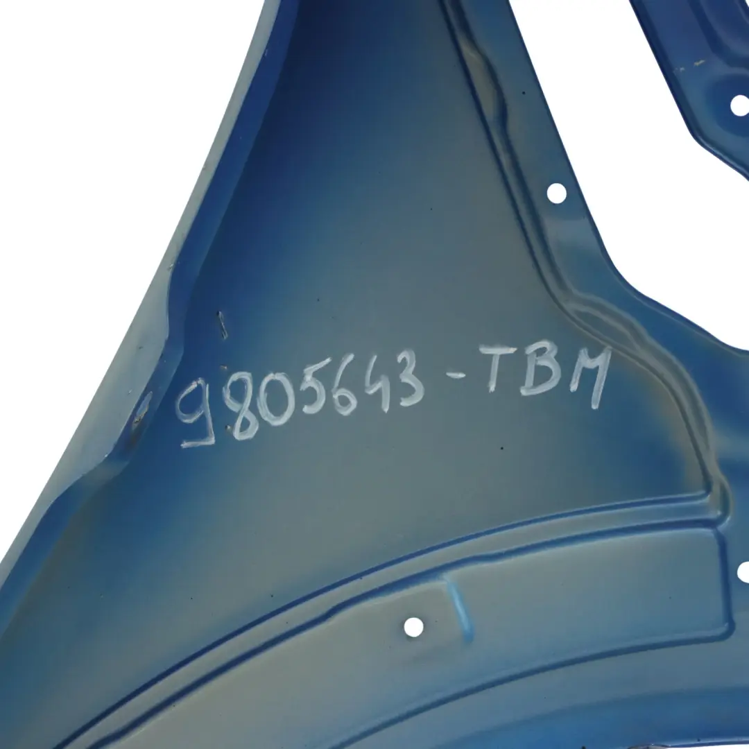 Mini R60 R61 Błotnik Lewy Przedni True Blue Niebieski Metalik - B14 - SKU 9805643-TBM - Numer Części 9805643