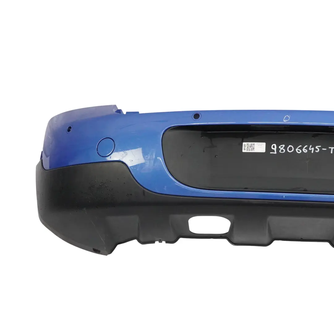 Mini Countryman R60 Rear Bumper Trim Panel Cover PDC True Blue Metallic - B14 - SKU 9806645-TBM1 - Part number 9806645