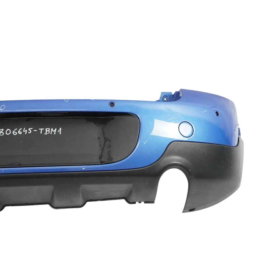 Mini Countryman R60 Rivestimento Pannello Paraurti Posteriore PDC True Blue B14 - SKU 9806645-TBM1 - Numero di parte 9806645