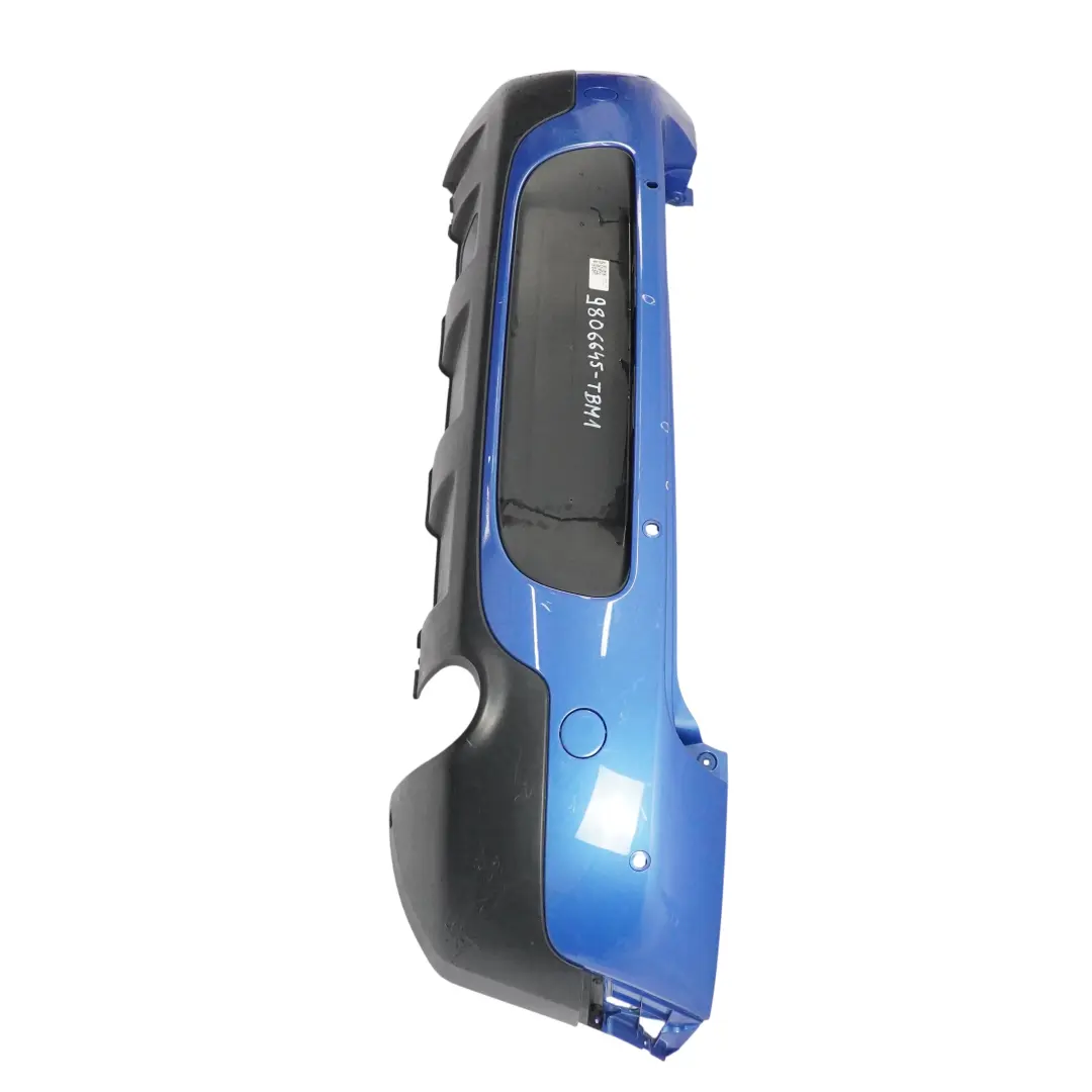 Mini Countryman R60 Hintere Stoßstange Verkleidung PDC True Blue Metallic - B14 - SKU 9806645-TBM1 - Teilenummer 9806645
