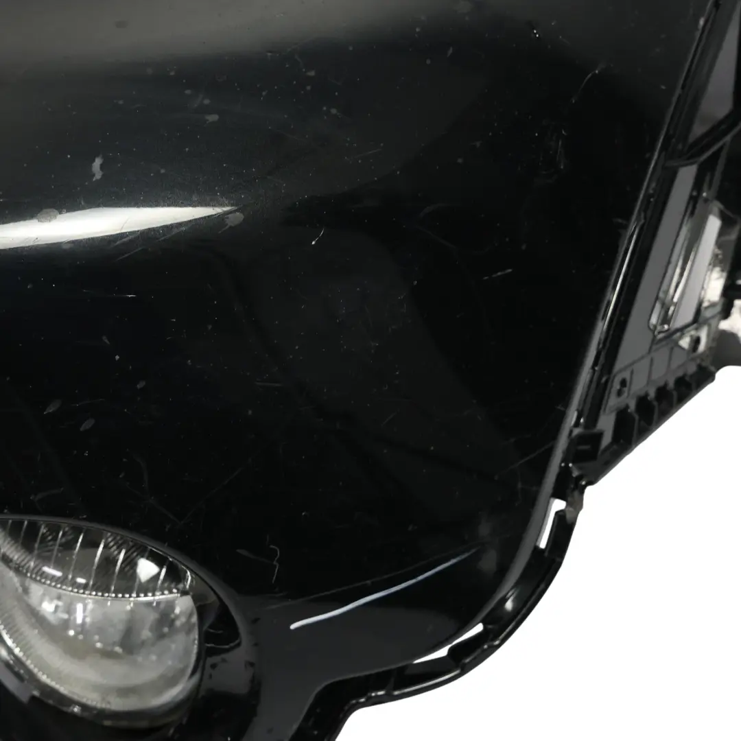 Front Bumper Trim Panel Cover Absolute Black Metallic - B11 to Mini R60 R61 with Part number 9807196 Mini R60 R61 Front Bumper Trim Panel Cover Absolute Black Metallic - B11 - SKU 9807196-ABS3 - Part number 9807196