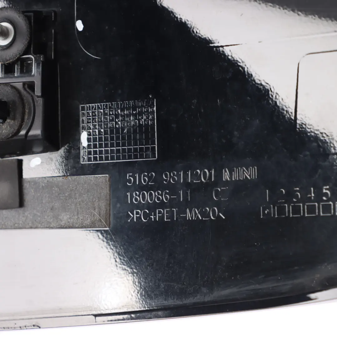 Mini Countryman R60 Heckklappenspoiler Schwarz - SKU 9811625-BLK3 - Teilenummer 9811625