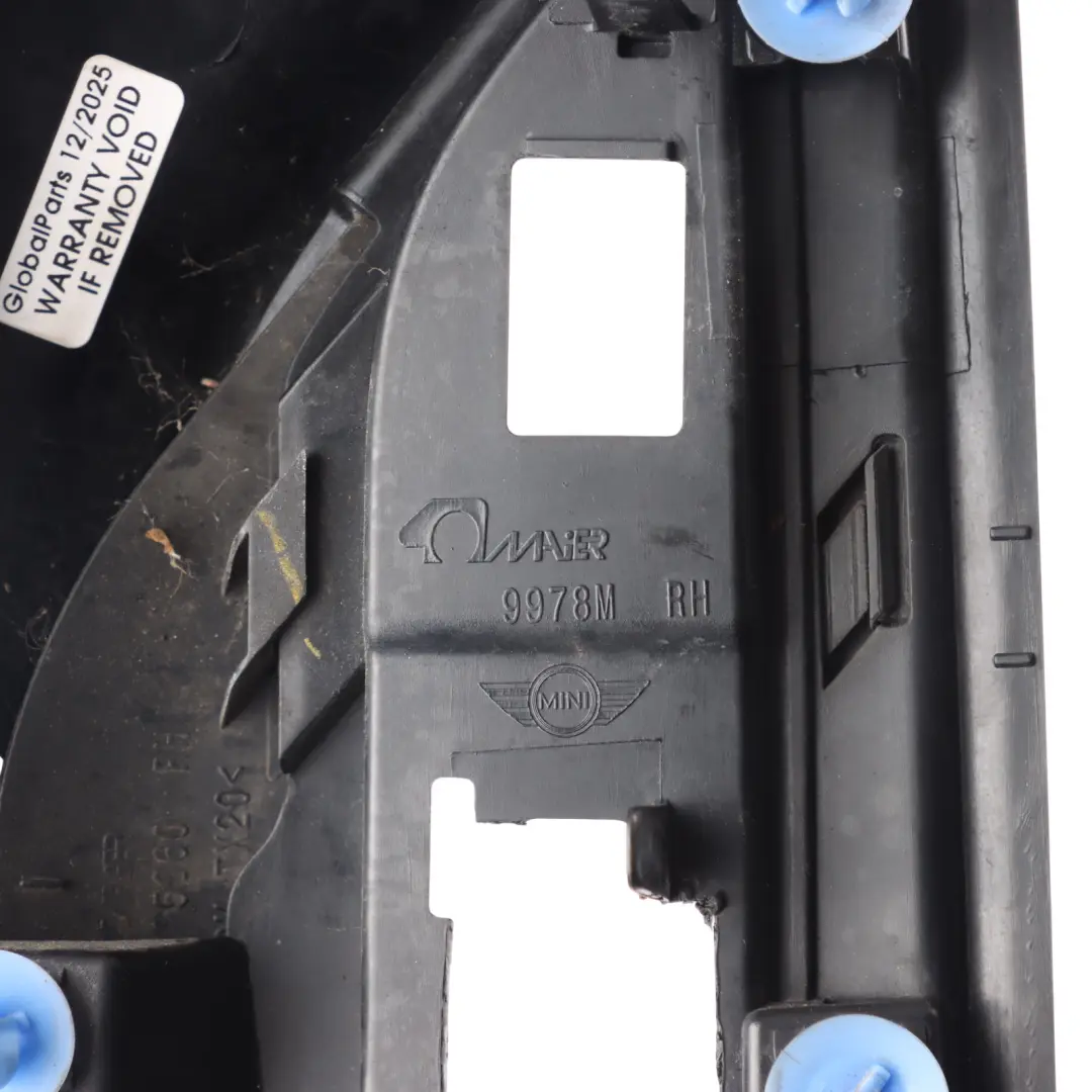 Turn Indicator Trim Right O/S Side Indicator Wing to Mini R60 R61 Cooper S with Part number 9812908 Mini R60 R61 Cooper S Turn Indicator Trim Right O/S Side Indicator Wing - SKU 9812908-1 - Part number 9812908