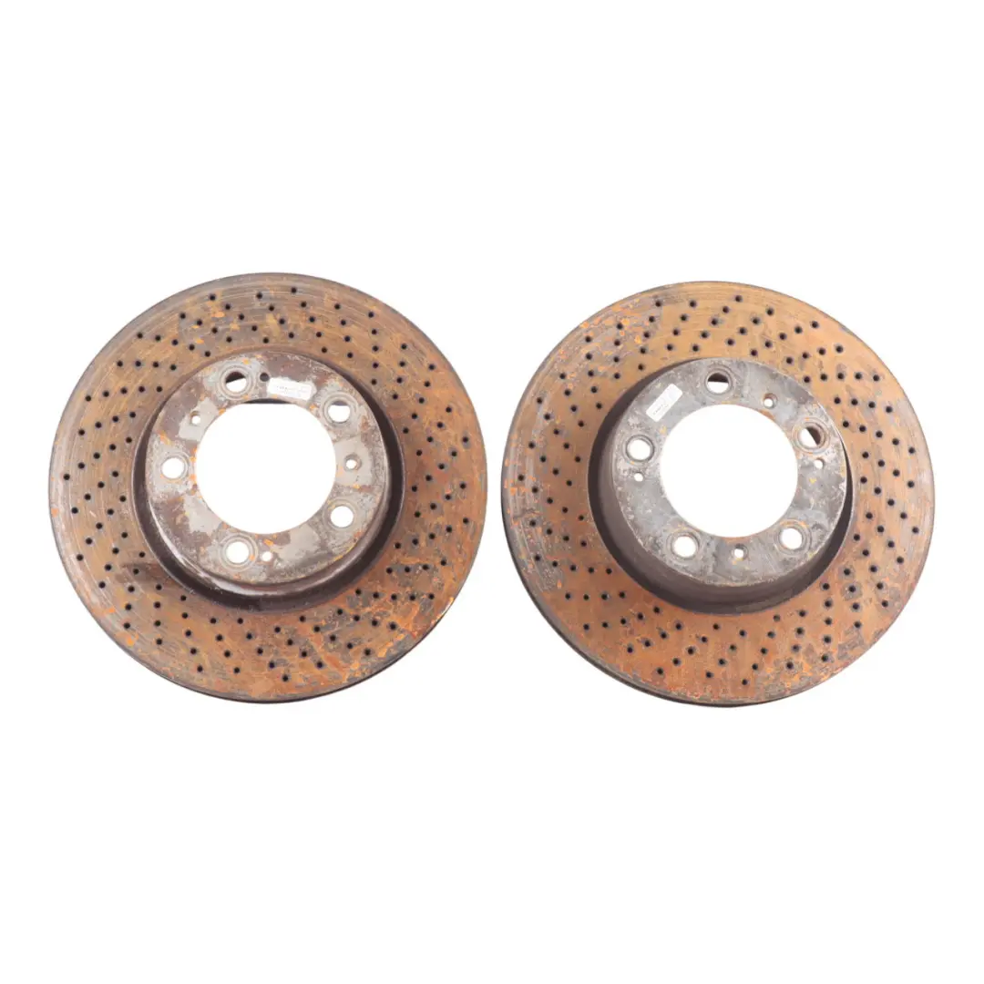 Porsche Boxster S 986 Wheel Brake Disc Rear Left Right N/O/S Set x2 - SKU 98635140105 - Part number 98635140105