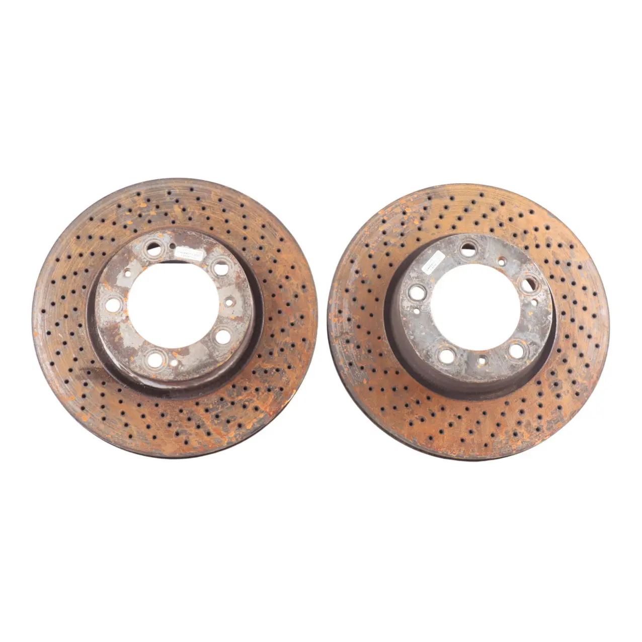 Porsche Boxster S 986 Wheel Brake Disc Rear Left Right N/O/S Set x2 98635140105