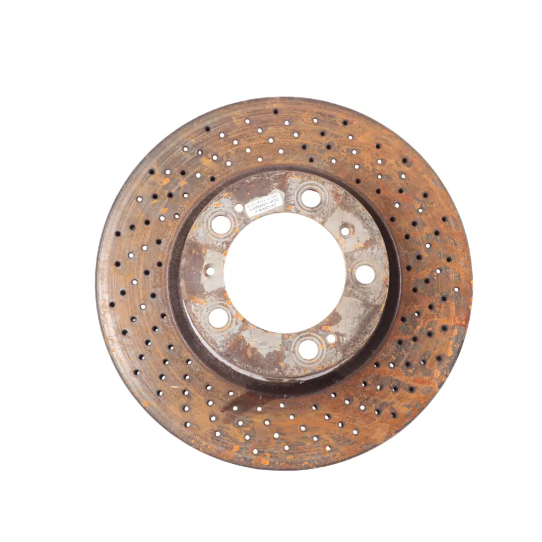 Porsche Boxster S 986 Wheel Brake Disc Rear Left Right N/O/S Set x2 - SKU 98635140105 - Part number 98635140105