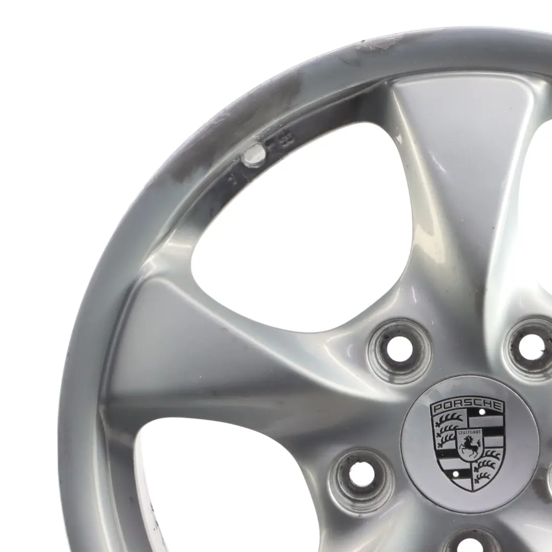 Boxter 986 Llanta De Aleación Delantera Plata 17" 7J ET:55 para Porsche con número de pieza 98636212401 Porsche Boxter 986 Llanta De Aleación Delantera Plata 17" 7J ET:55 - SKU 98636212401-2 - Número de pieza 98636212401