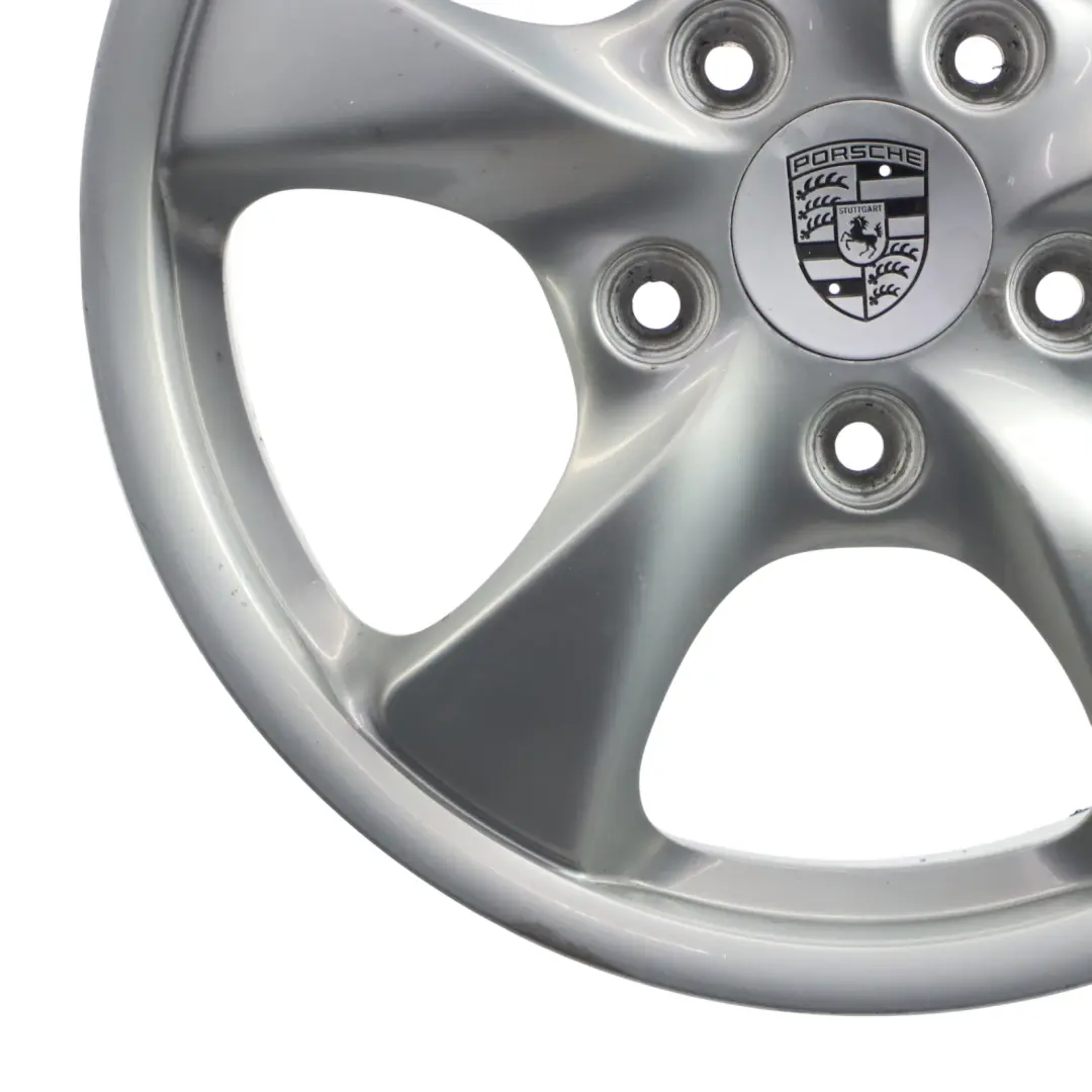 Porsche Boxter 986 Front Wheel Rim Alloy Silver 17" 7J ET:55 - SKU 98636212401-2 - Part number 98636212401
