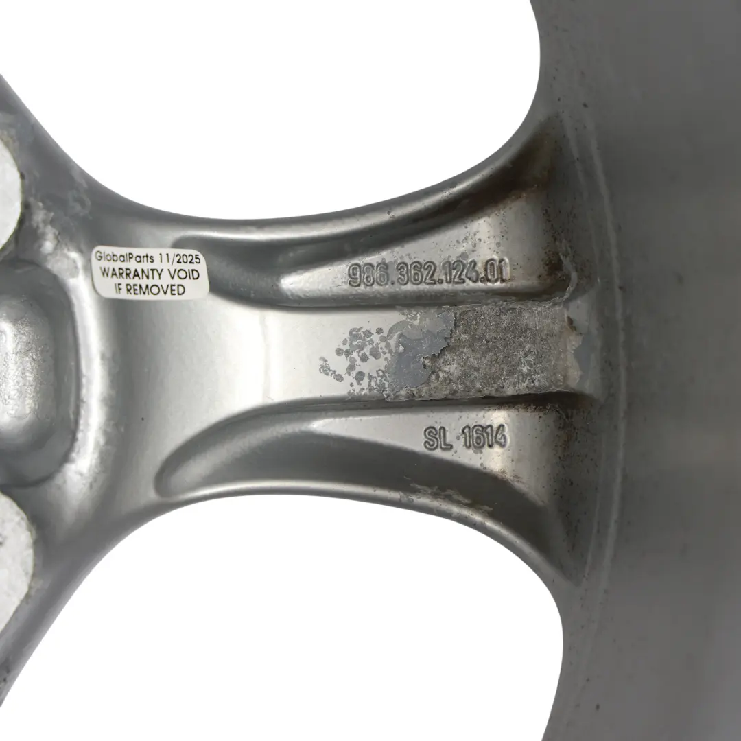 Boxter 986 Front Wheel Rim Alloy Silver 17" 7J ET:55 to Porsche with Part number 98636212401 Porsche Boxter 986 Front Wheel Rim Alloy Silver 17" 7J ET:55 - SKU 98636212401-3 - Part number 98636212401