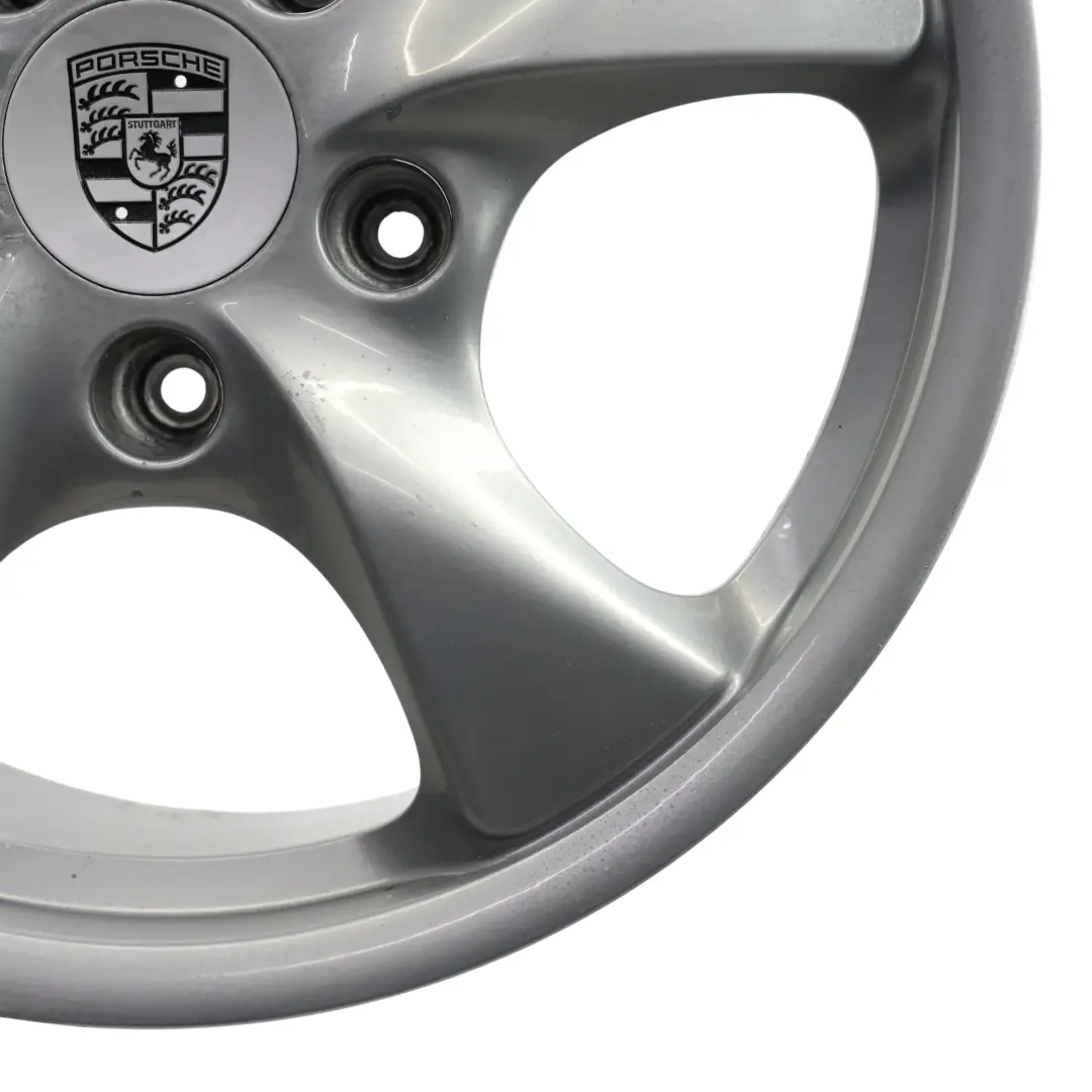 Boxter 986 Llanta Trasera Aleación Plata 17 "8,5J ET:48 para Porsche con número de pieza 98636212606 Porsche Boxter 986 Llanta Trasera Aleación Plata 17 "8,5J ET:48 - SKU 98636212606-1 - Número de pieza 98636212606