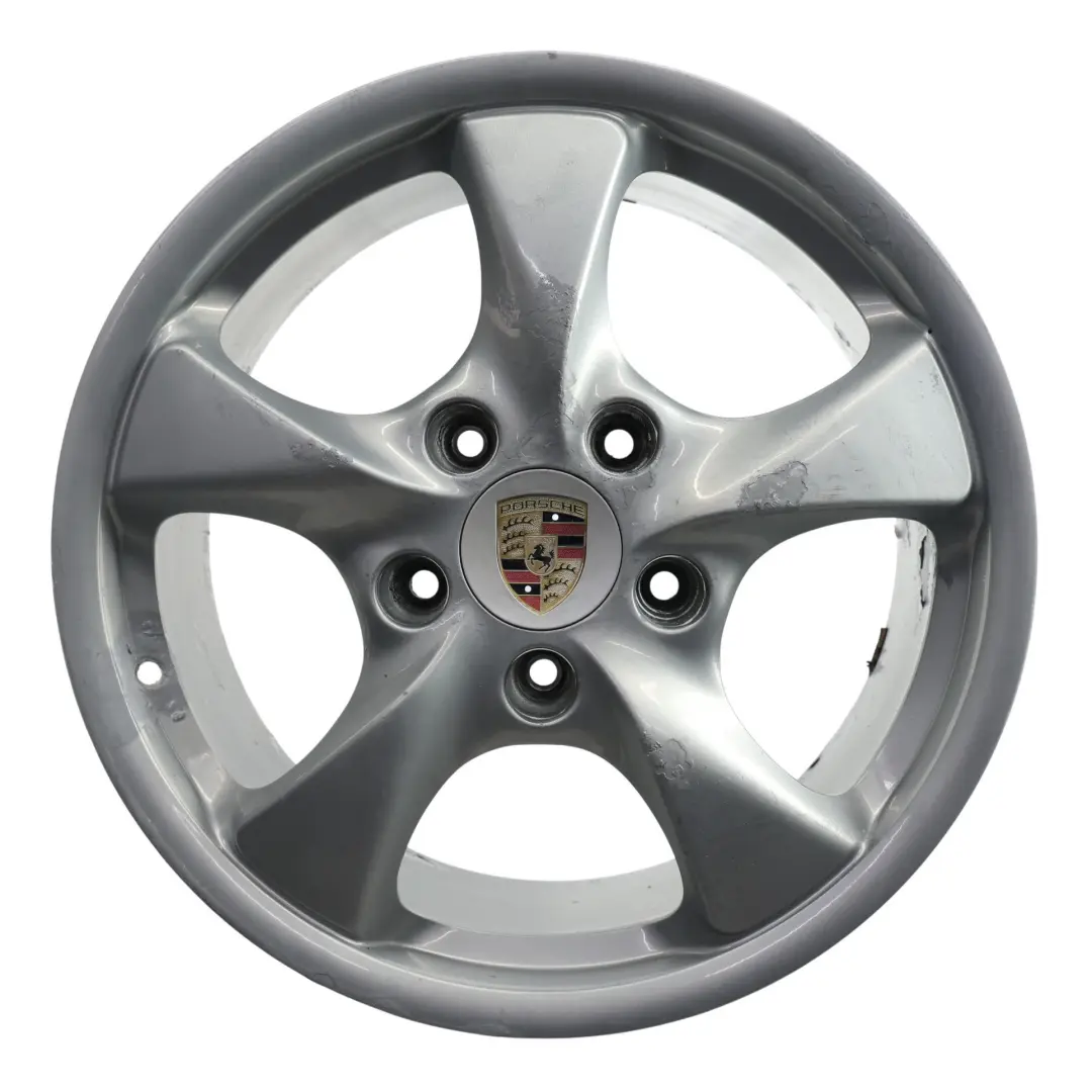 Porsche Boxter 986 Rear Wheel Rim Alloy Silver 17" 8,5J ET:48 - SKU 98636212606-2 - Part number 98636212606