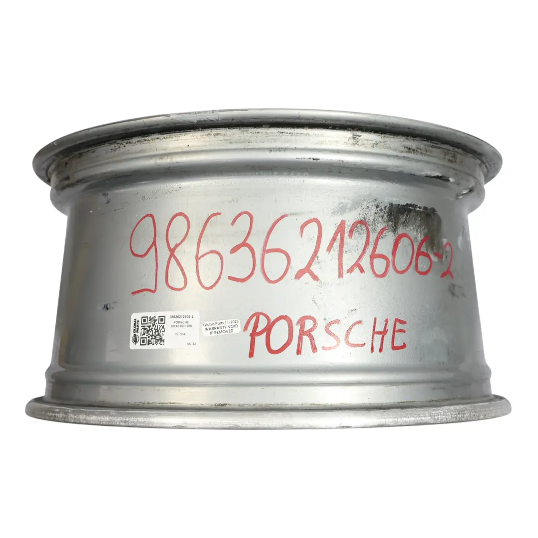 Boxter 986 Llanta Trasera Aleación Plata 17 "8,5J ET:48 para Porsche con número de pieza 98636212606 Porsche Boxter 986 Llanta Trasera Aleación Plata 17 "8,5J ET:48 - SKU 98636212606-2 - Número de pieza 98636212606