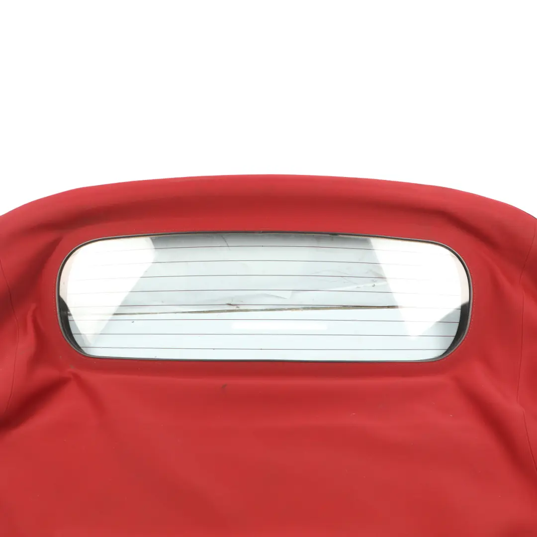 Soft Top Roof Covering Cloth Fabric Red to Porsche Boxster 986 with Part number 98656191503 Porsche Boxster 986 Soft Top Roof Covering Cloth Fabric Red - SKU 98656191503 - Part number 98656191503