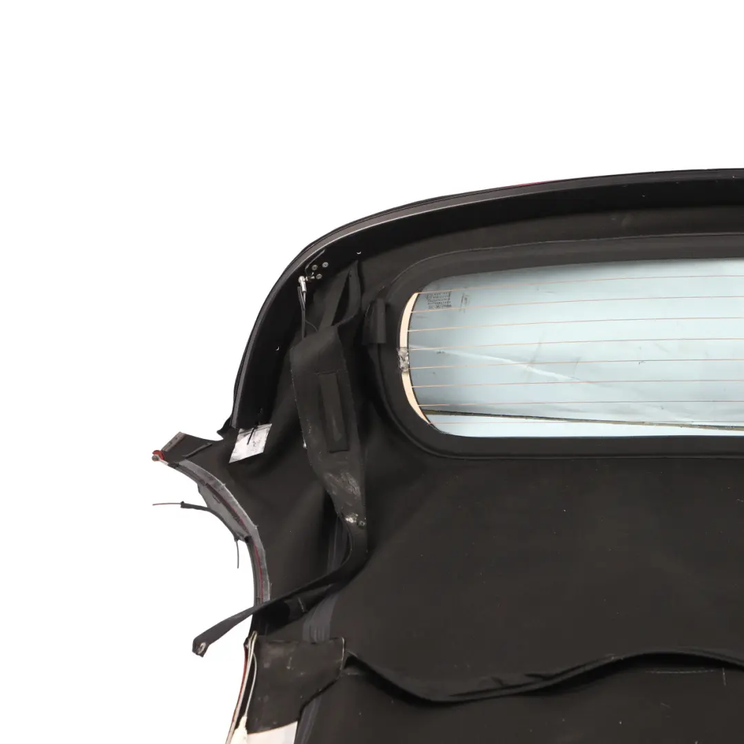 Soft Top Roof Covering Cloth Fabric Red to Porsche Boxster 986 with Part number 98656191503 Porsche Boxster 986 Soft Top Roof Covering Cloth Fabric Red - SKU 98656191503 - Part number 98656191503