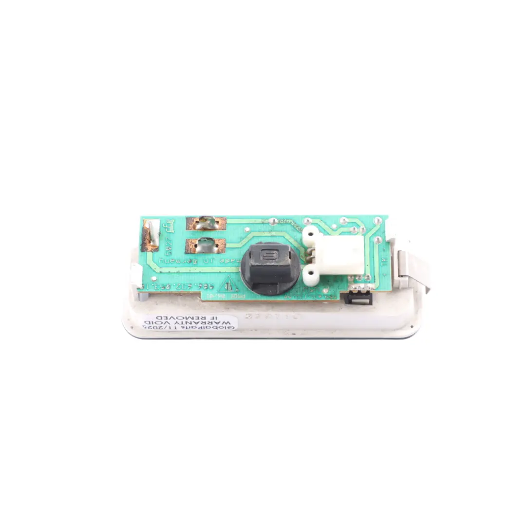 Porsche Boxster 986 Carrera GT Interior Roof Light Lamp Panel 98663205310 - SKU 98663205311 - Part number 98663205311