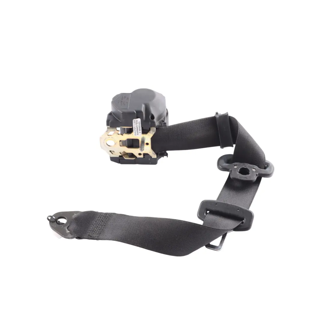 Porsche Boxster 986 Seat Belt Black Seatbelt Right Side O/S - SKU 98680303402 - Part number 98680303402