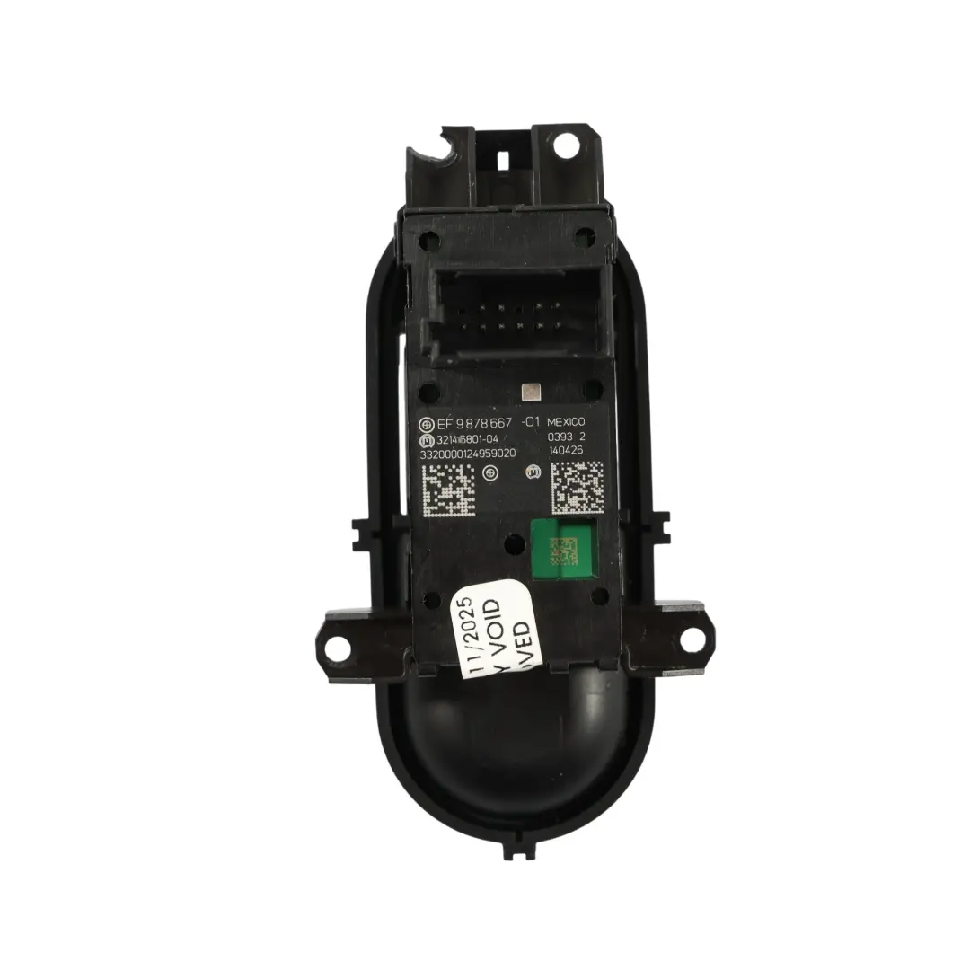 F56E F60 Przełącznik Przycisk Hamulca Postojowego Czarny do Mini F54 o numerze 9878667 Mini F54 F56E F60 Przełącznik Przycisk Hamulca Postojowego Czarny - SKU 9878667-1 - Numer Części 9878667