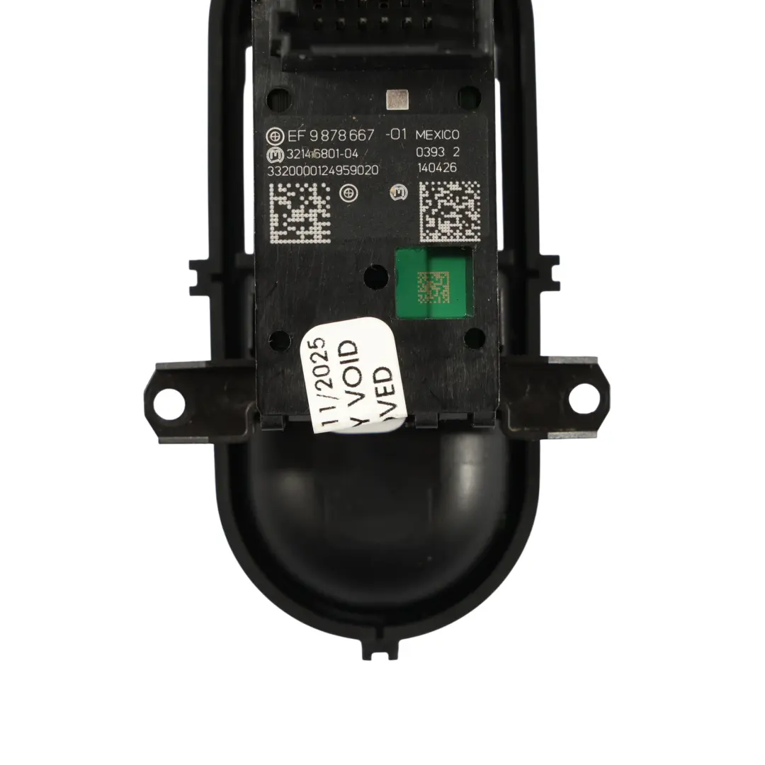 Mini F54 F56E F60 Interruttore Freno Stazionamento Pulsante Trim Nero - SKU 9878667-1 - Numero di parte 9878667