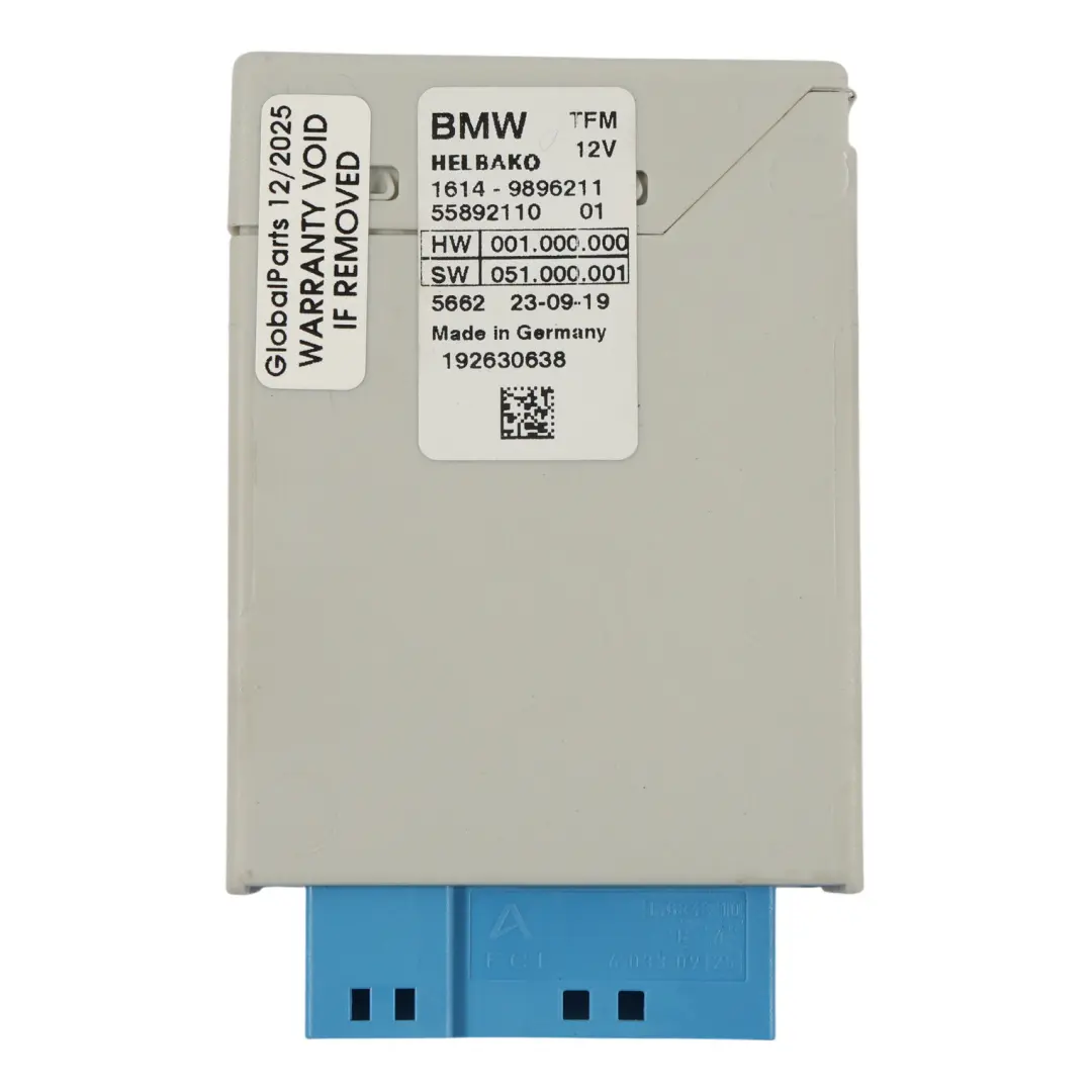 BMW F30 LCI F45 G11 G30 Moduł Sterownik Pompy Paliwa Hybryda - SKU 9896211 - Numer Części 9896211