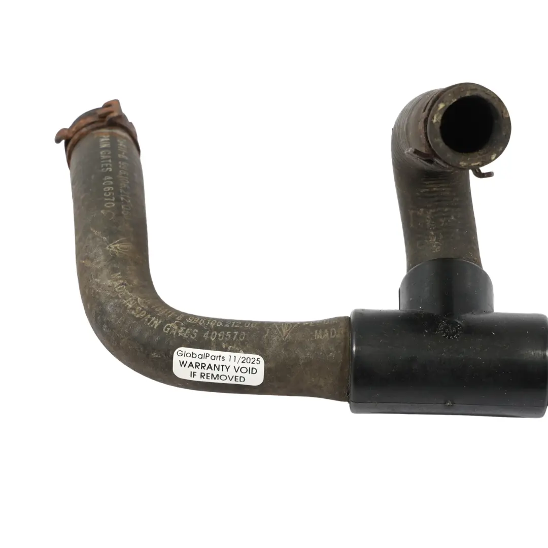 Porsche Boxster 986 Tubo Flessibile Acqua Refrigerante Motore - SKU 99610621206 - Numero di parte 99610621206