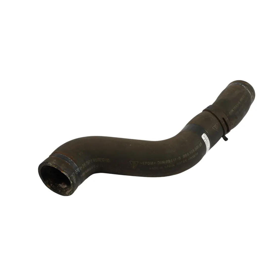 Radiator Heater Coolant Hose Line Tube Pipe to Porsche Boxster 986 with Part number 996106501 Porsche Boxster 986 Radiator Heater Coolant Hose Line Tube Pipe - SKU 99610650105 - Part number 996106501