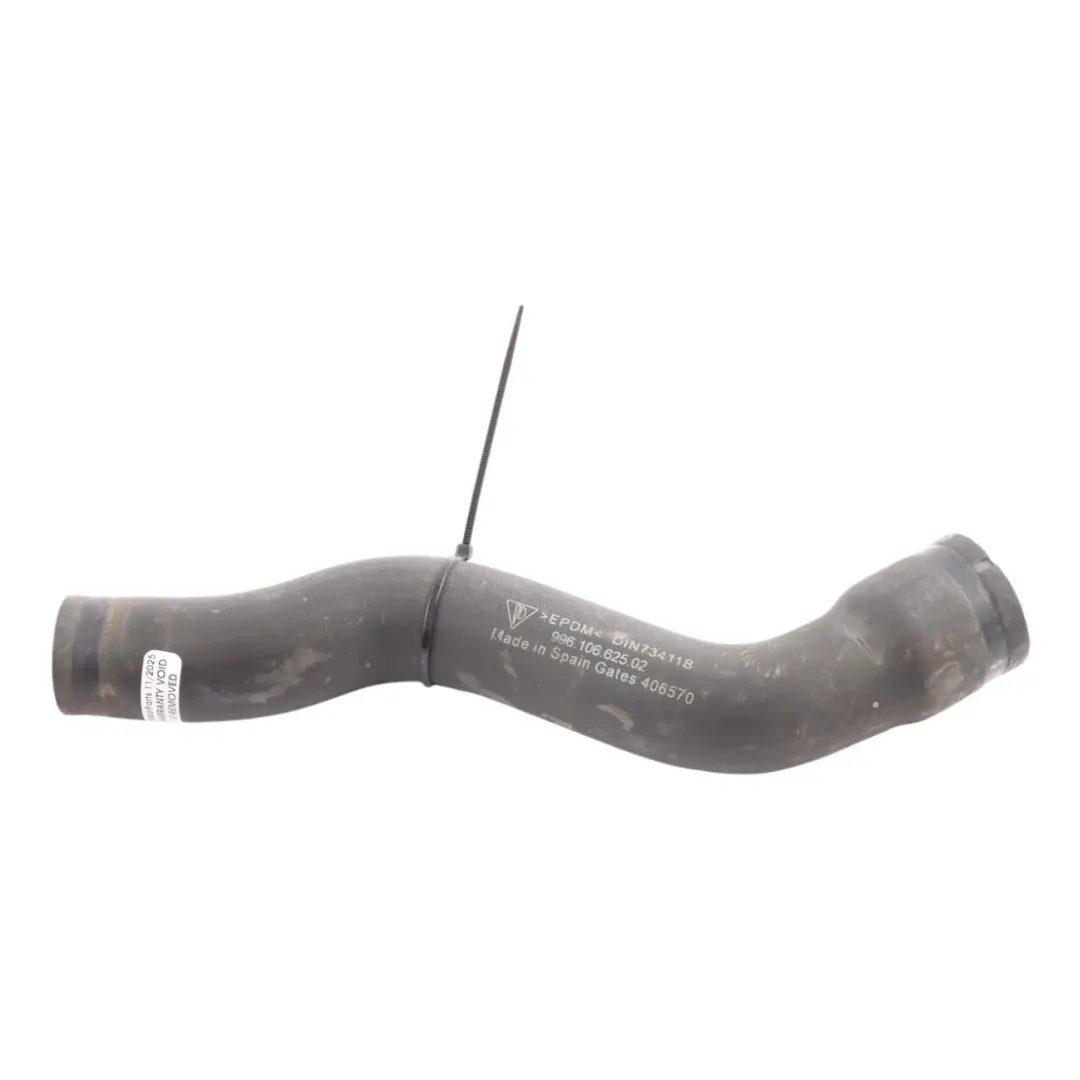 Radiator Coolant Hose Line Pipe Tube Left N/S to Porsche Boxster 986 with Part number 996106625 Porsche Boxster 986 Radiator Coolant Hose Line Pipe Tube Left N/S - SKU 996106625 - Part number 996106625