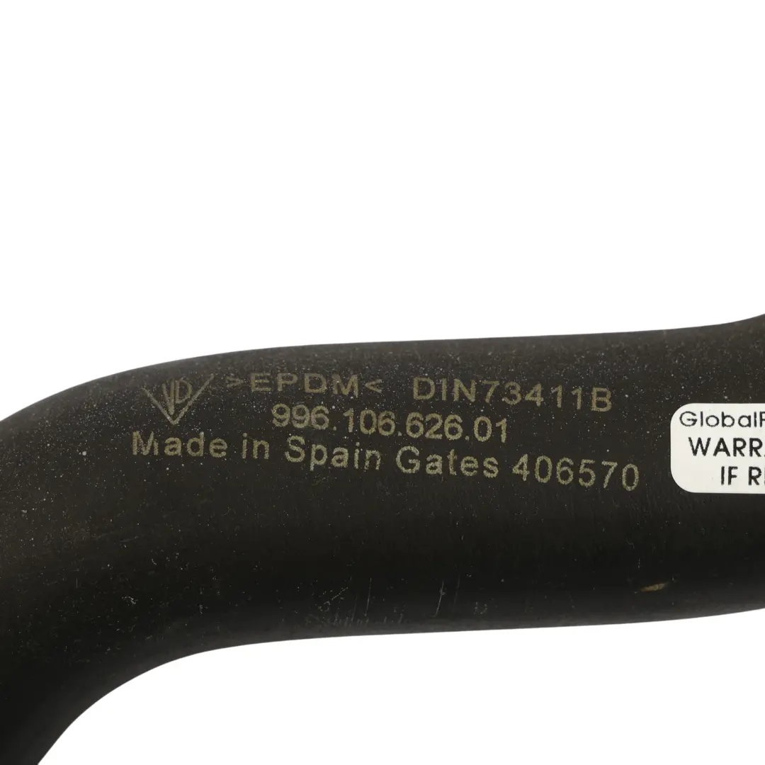 Porsche Boxster 986 Przewód Powrotny Płynu Chłodnicy Prawo - SKU 99610662601 - Numer Części 996106626