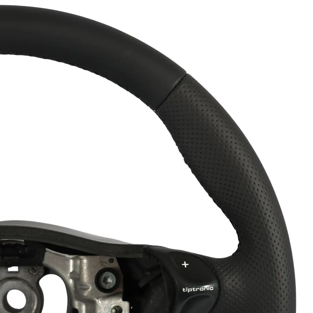 Kierownica NOWA Czarna Skóra Tiptronic do Porsche 911 986 996 o numerze 99634780464A Porsche 911 986 996 Kierownica NOWA Czarna Skóra Tiptronic - SKU 99634780464A-1 - Numer Części 99634780464A