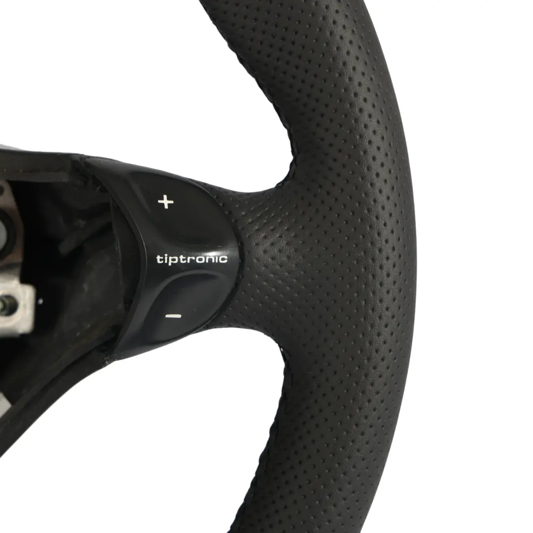 Steering Wheel NEW Black Leather Tiptronic to Porsche 911 986 996 with Part number 99634780464A Porsche 911 986 996 Steering Wheel NEW Black Leather Tiptronic - SKU 99634780464A-1 - Part number 99634780464A
