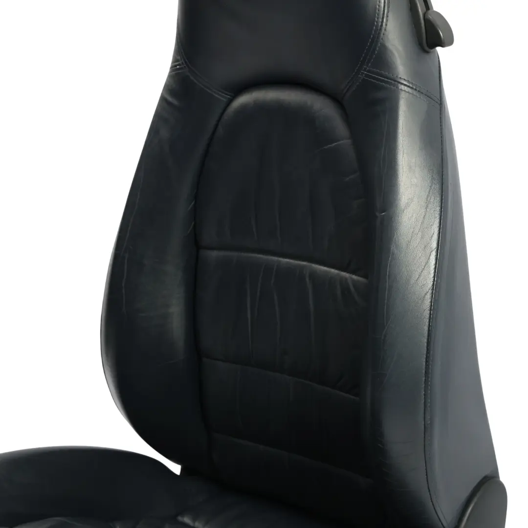 Front Seat Sport Electric Leather Black Left N/S to Porsche Boxster 986 with Part number 99652199302 Porsche Boxster 986 Front Seat Sport Electric Leather Black Left N/S - SKU 99652199302-1 - Part number 99652199302