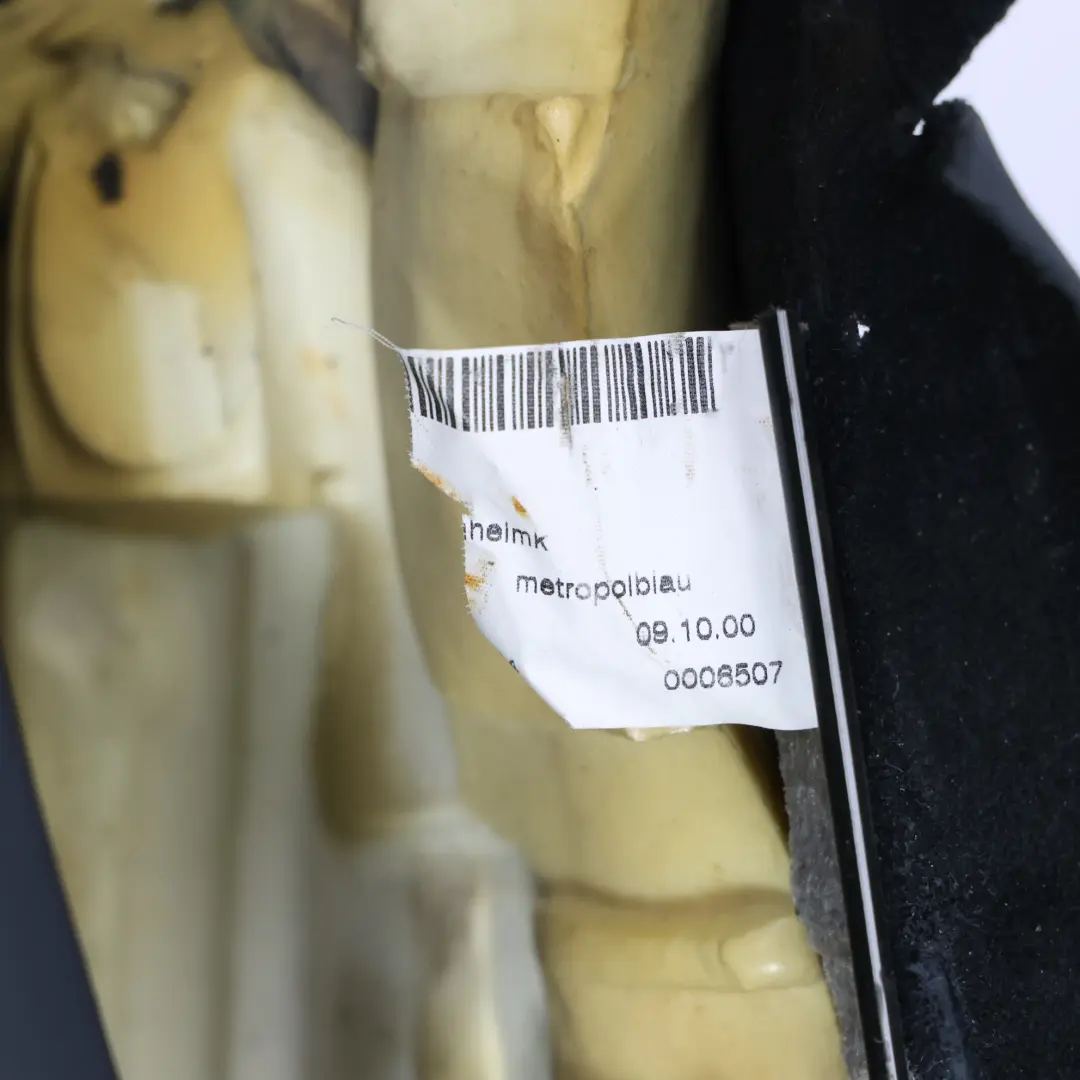 Porsche Boxster 986 Sport Front Seat Part Leather Black Left N/S - SKU 99652199302 - Part number 99652199302