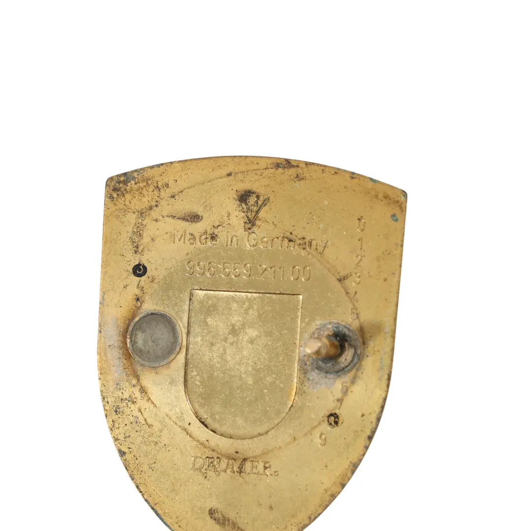 Porsche Boxster 986 Emblemat Logo Znaczek Maski Przód - SKU 99655921101-1 - Numer Części 99655921101