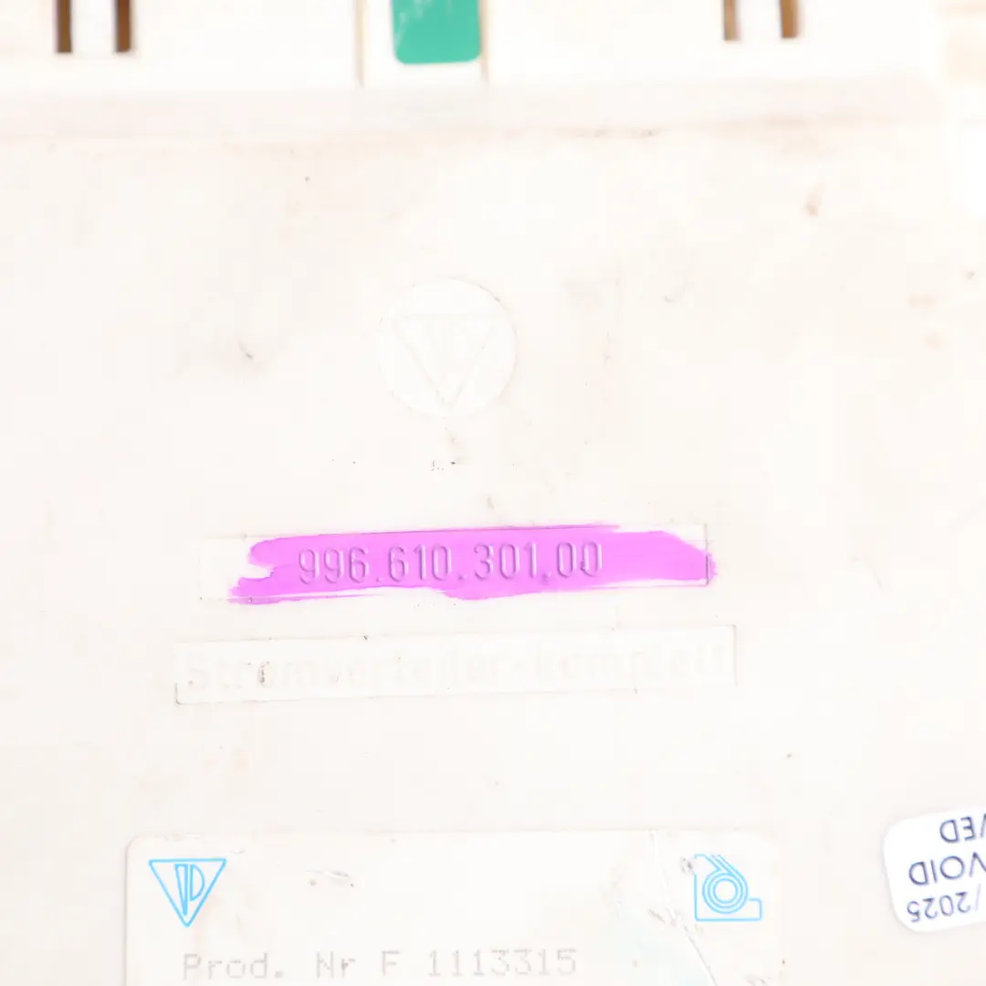 Porsche Boxster 986 Power Distribution Fuse Terminal Battery Box 99661030100 - SKU 99661030800-1 - Part number 99661030800