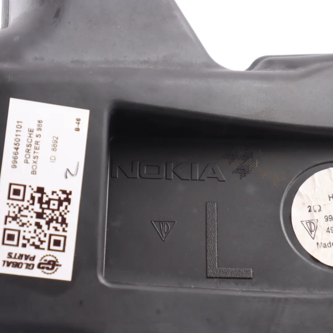 Front Door Card Loudspeaker Speaker Left N/S to Porsche Boxster 986 with Part number 99664501101 Porsche Boxster 986 Front Door Card Loudspeaker Speaker Left N/S - SKU 99664501101 - Part number 99664501101