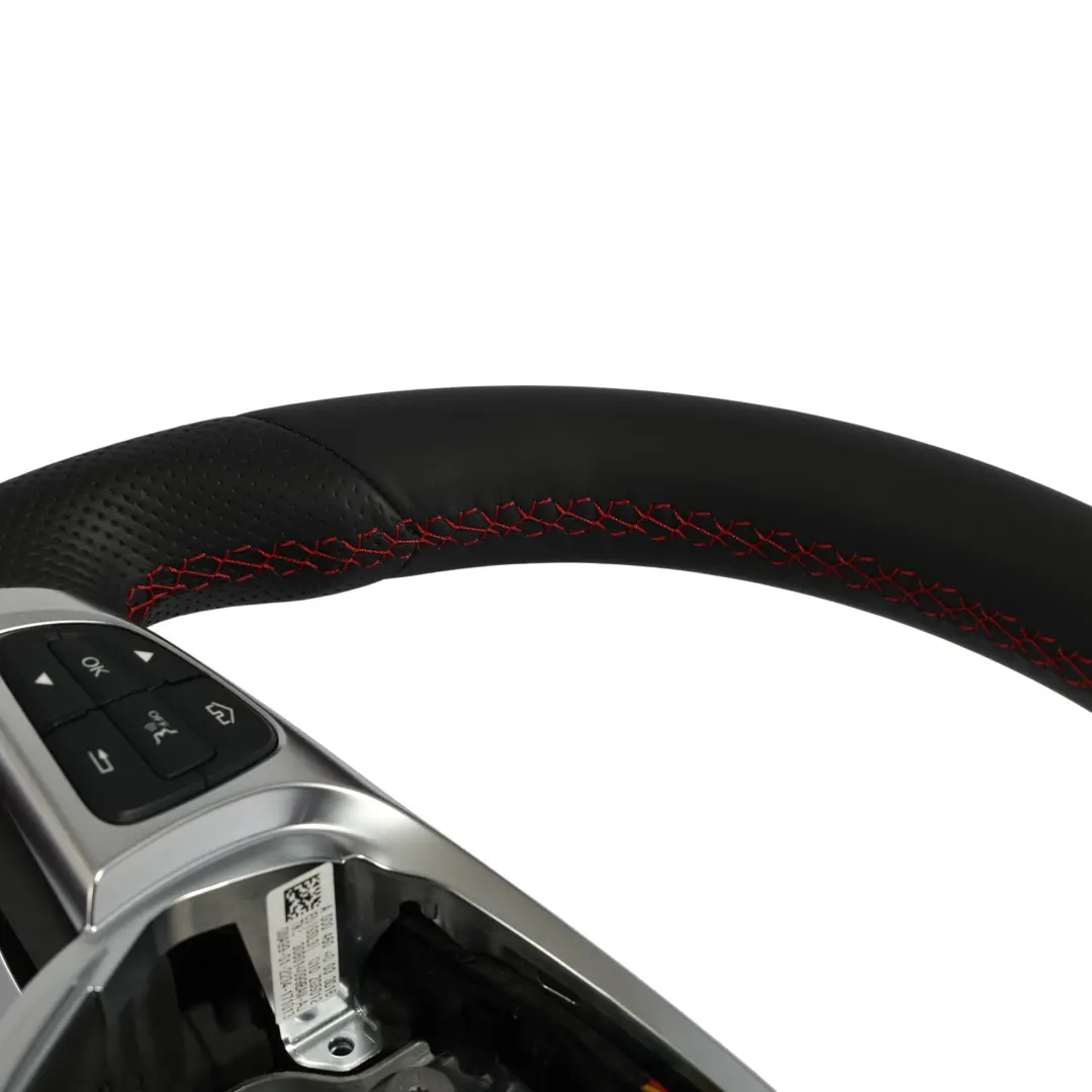 NUOVO In Pelle Nera Cambio al Volante per Mercedes W205 X253 Volante con numero di parte A0004604003 Mercedes W205 X253 Volante NUOVO In Pelle Nera Cambio al Volante - SKU A0004604003-1 - Numero di parte A0004604003