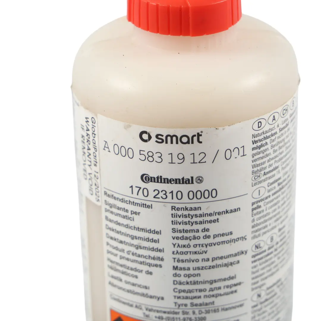 C450 C451 Uszczelniacz Do Opon do Smart Fortwo o numerze A0005831912 Smart Fortwo C450 C451 Uszczelniacz Do Opon - SKU A0005831912 - Numer Części A0005831912