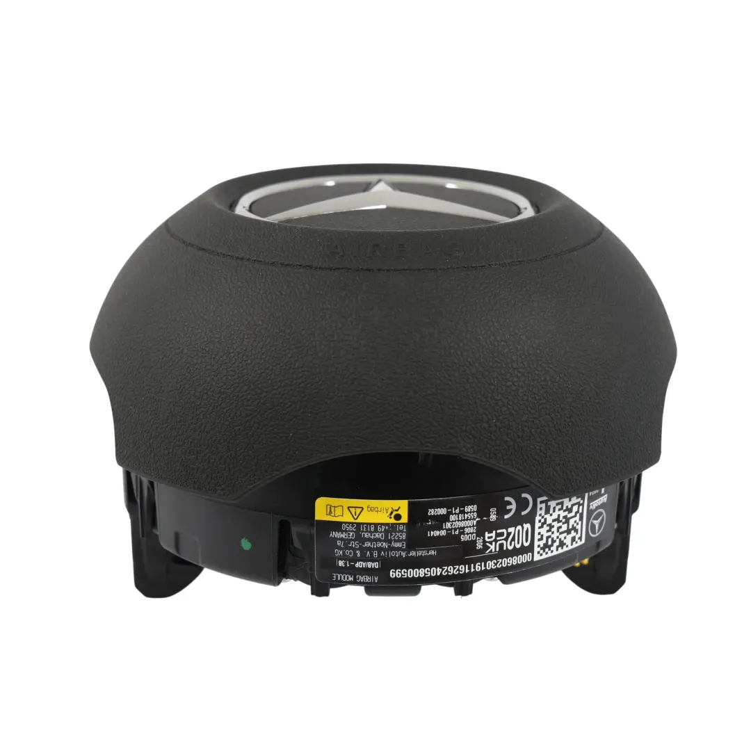Mercedes C118 W177 Volante Módulo De Aire Lado Del Conductor Negro - SKU A0008602301 - Número de pieza A0008602301