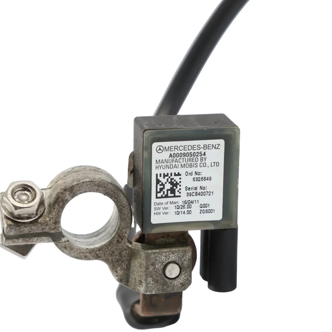 Negative Battery Cable Terminal Wiring to Mercedes W212 with Part number A0009050254 Mercedes W212 Negative Battery Cable Terminal Wiring - SKU A0009050254 - Part number A0009050254