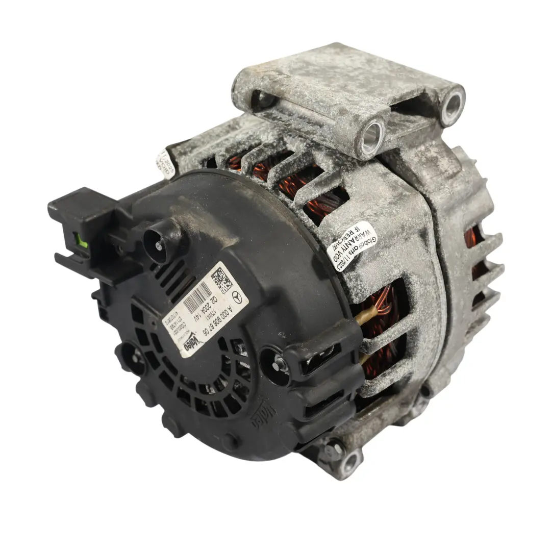 C43 Alternator Generator VALEO 200A 3.0 Petrol to Mercedes W205 with Part number A0009068706 Mercedes W205 C43 Alternator Generator VALEO 200A 3.0 Petrol - SKU A0009068706 - Part number A0009068706