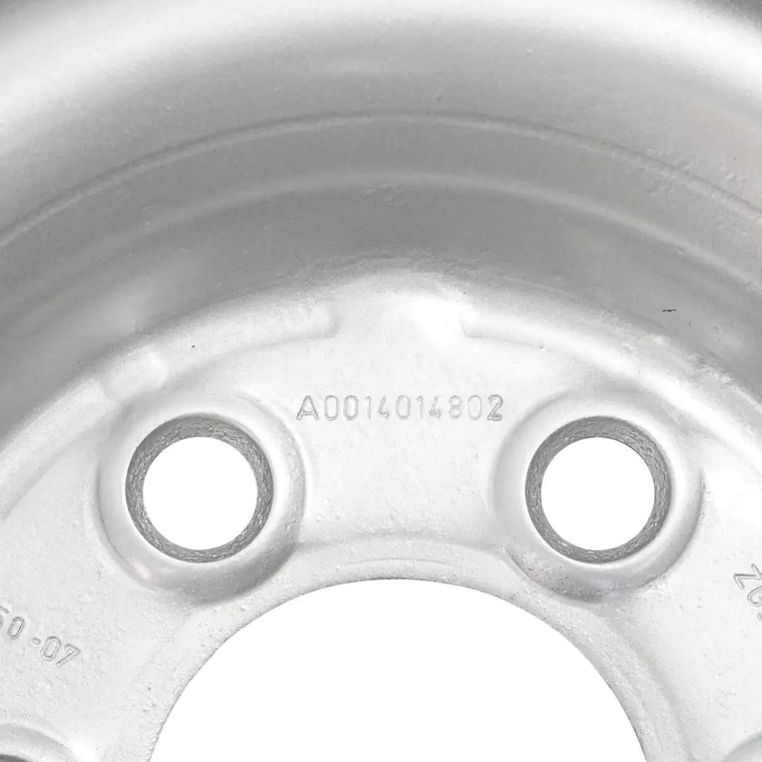 Mercedes Sprinter W906 Silberne Stahl Felge 16" 6,5J ET:62 - SKU A0014014802-1 - Teilenummer A0014014802