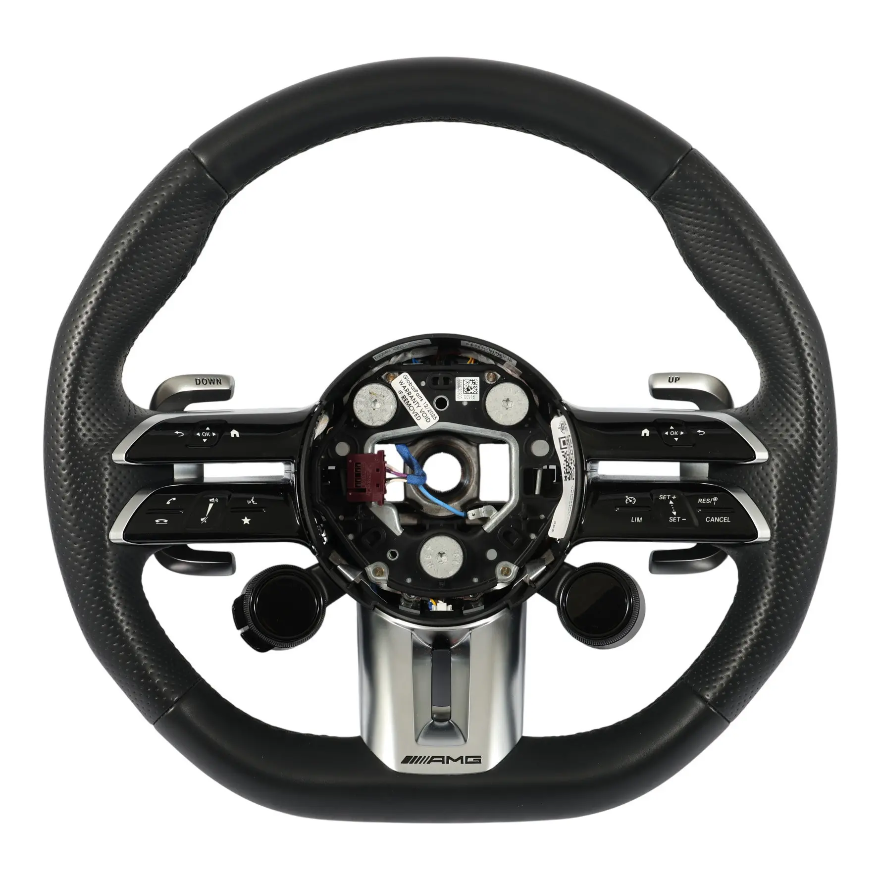 Mercedes W177 A35 AMG Lenkrad Schwarz Leder Schaltwippen A0994601907