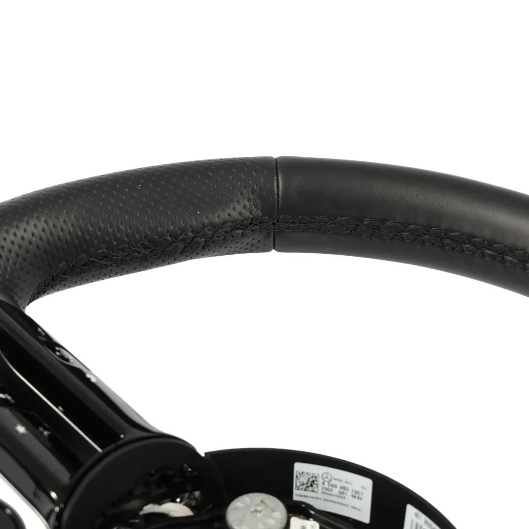 Mercedes W177 A35 AMG Steering Wheel Black Leather Paddle Shift - SKU A0994601907 - Part number A0994601907