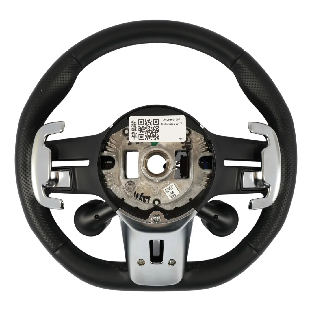 Cuero Negro Palanca de Cambio para Mercedes W177 A35 AMG Volante De con número de pieza A0994601907 Mercedes W177 A35 AMG Volante De Cuero Negro Palanca de Cambio - SKU A0994601907 - Número de pieza A0994601907