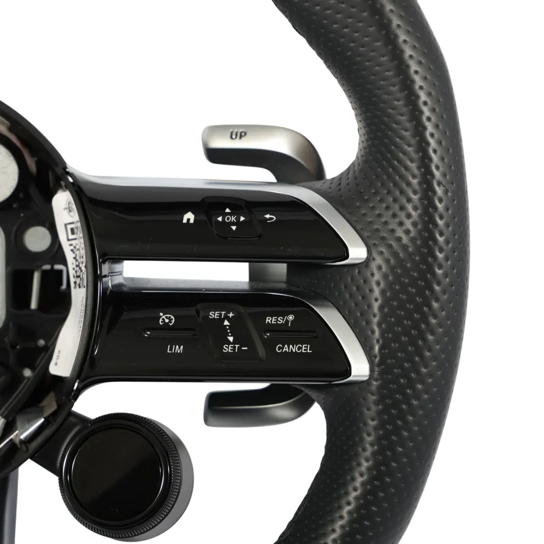 Nero In Pelle Cambio al Volante per Mercedes W177 A35 AMG Volante con numero di parte A0994601907 Mercedes W177 A35 AMG Volante Nero In Pelle Cambio al Volante - SKU A0994601907 - Numero di parte A0994601907