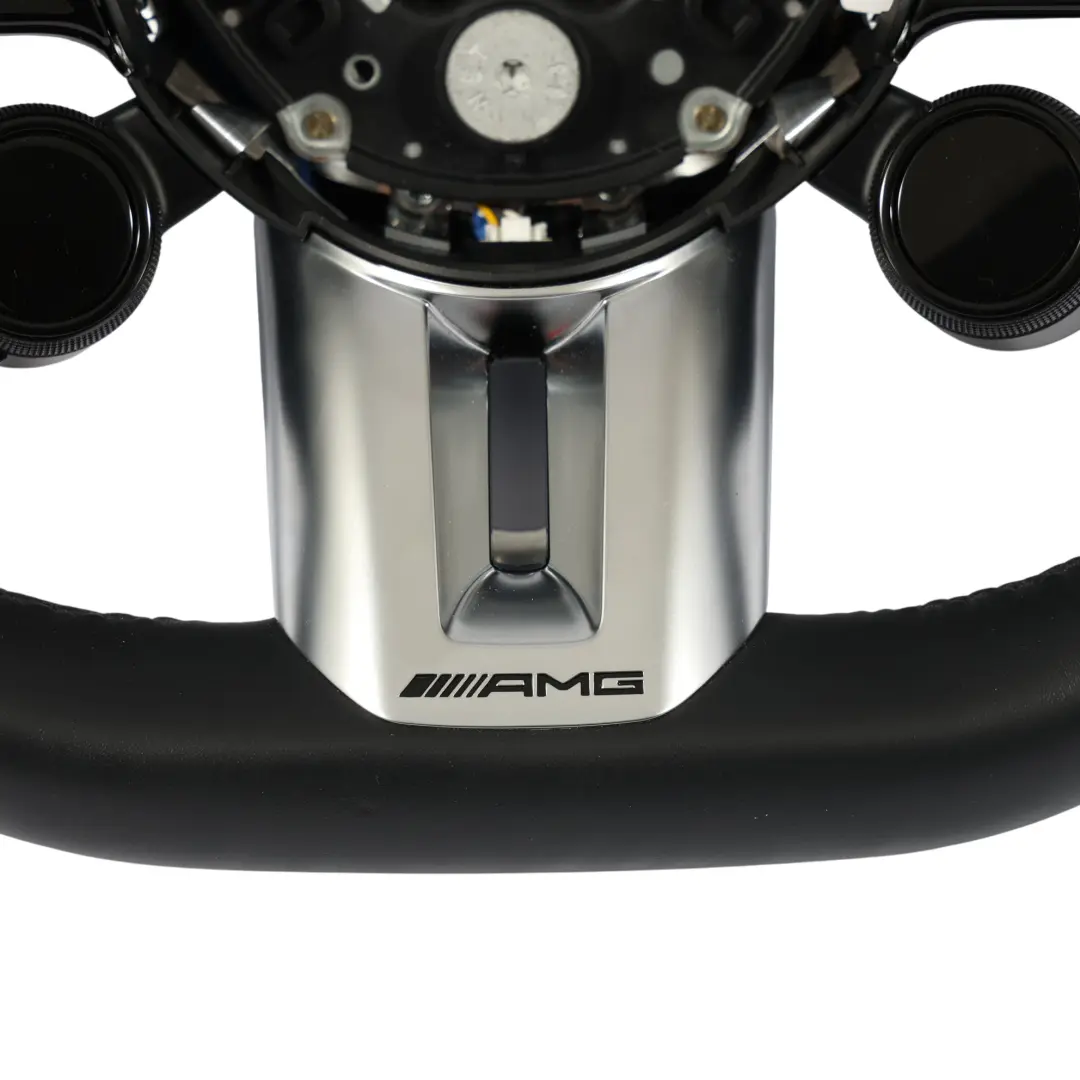 Cuero Negro Palanca de Cambio para Mercedes W177 A35 AMG Volante De con número de pieza A0994601907 Mercedes W177 A35 AMG Volante De Cuero Negro Palanca de Cambio - SKU A0994601907 - Número de pieza A0994601907