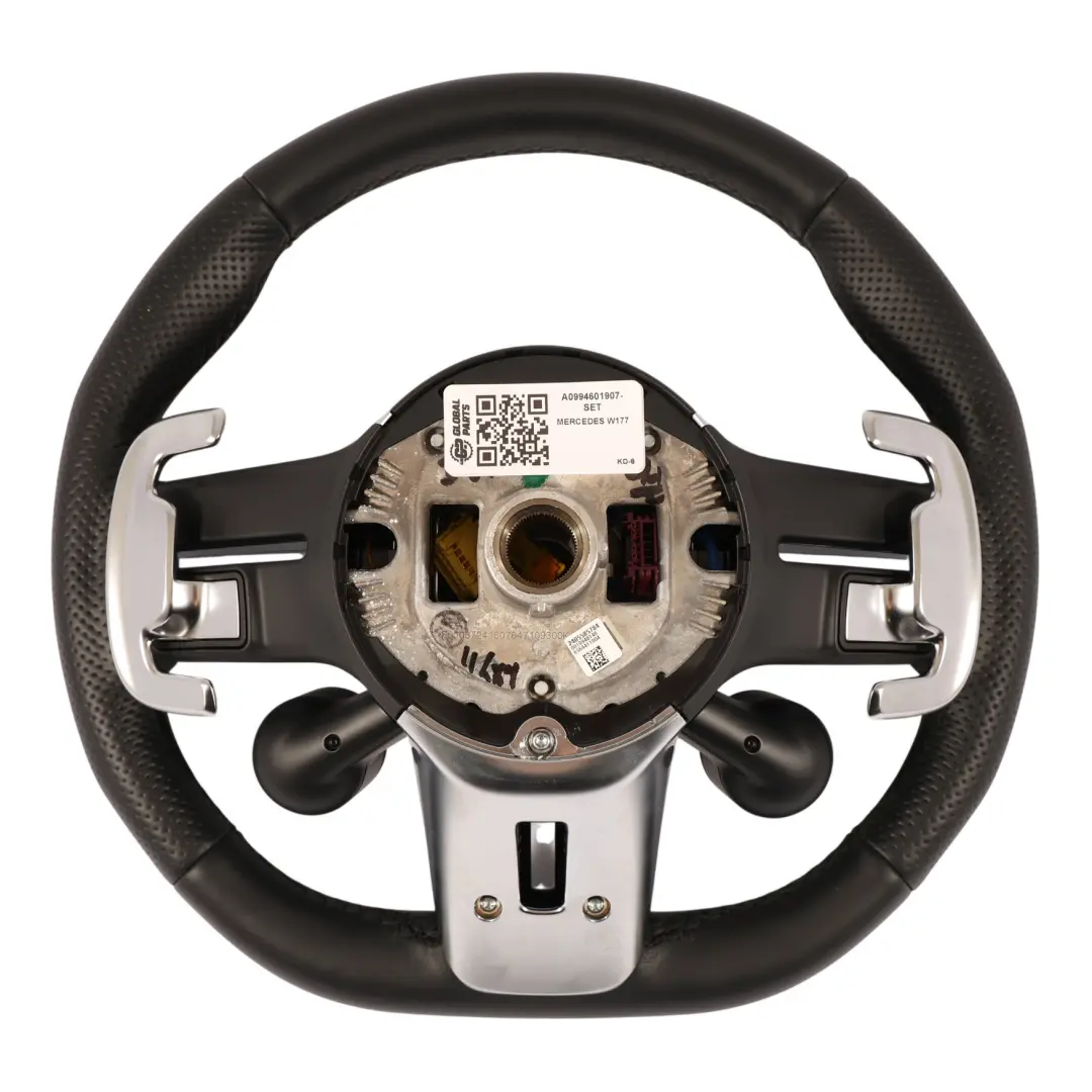 Mercedes W177 A35 AMG Kierownica Czarna Skóra + Poduszka Airbag - SKU A0994601907-SET - Numer Części A0994601907