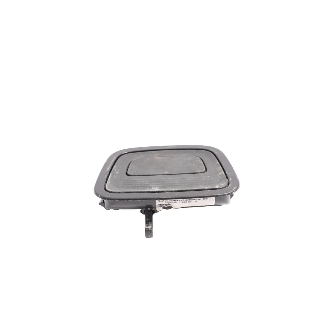 Boot Trunk Floor Panel Lock Handle Trim to Mercedes W176 S205 Rear with Part number A0996800184 Mercedes W176 S205 Rear Boot Trunk Floor Panel Lock Handle Trim - SKU A0996800184-1 - Part number A0996800184